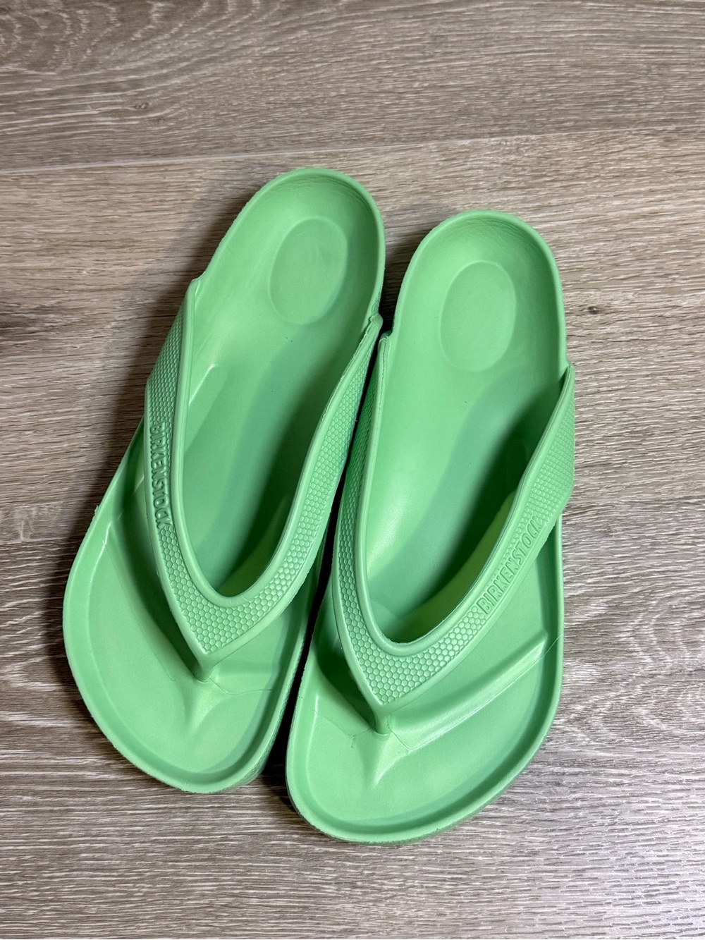 Birkenstock Honolulu EVA Thong Sandals Faded Lime 40
